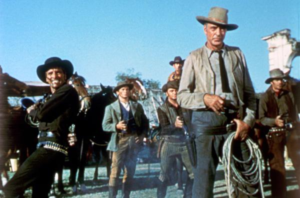 Bild 1 von 4: Joe Erin (Burt Lancaster, li.) und Benjamin Trane (Gary Cooper, re.) in Vera Cruz: Der Schauplatz des Films ist Mexiko nach dem Amerikanischen Bürgerkrieg im Jahr 1866.