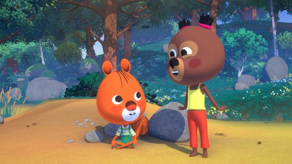 Bild 1 von 1: Edmund lauscht entspannt Edgar Eules Klangwelt, aber Luzie hat noch etwas vor.