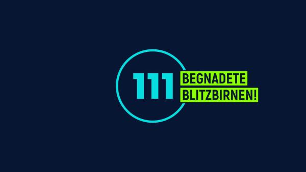 Bild 1 von 1: 111 begnadete Blitzbirnen! - Logo