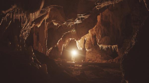 Bild 1 von 3: Um das empfindliche Mikroklima der Chauvet-Höhle nicht zu stören und die Kunstwerke innerhalb zu schützen, ist sie für die Öffentlichkeit geschlossen. Nur wenige Forscherinnen und Forscher dürfen sie betreten.