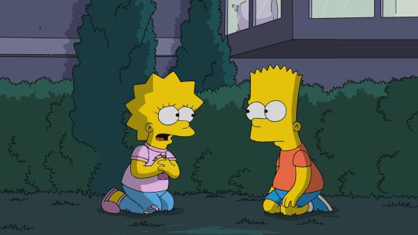 Bild 1 von 19: Lisa (l.); Bart (r.)