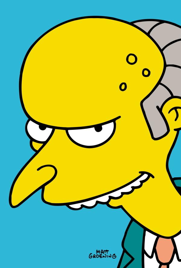 Bild 1 von 13: (12. Staffel) - Der Atomkraftwerkbesitzer Mr. Burns beutet zu gerne seine Mitmenschen aus.