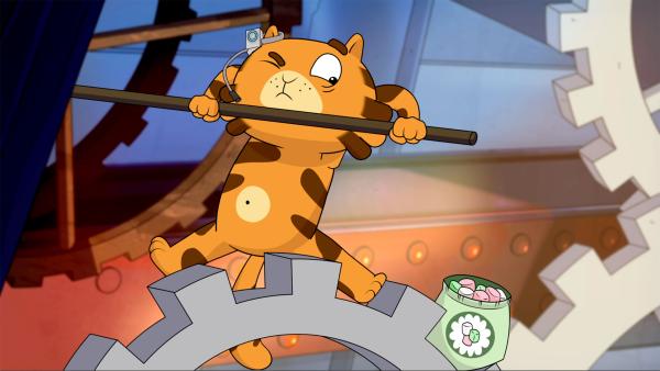 Bild 1 von 5: Im Uhrwerk von Notre Dame: Wird es Jean Cat gelingen, die Zeit anzuhalten?