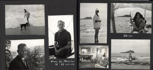 Bild 1 von 6: Im Bild: Fotos von Grace Kelly und Fürst Rainier III. auf ihrer Hochzeitsreise 1956. Aus einem privaten Fotoalbum von Grace Kelly, aufbewahrt im Archiv der Fürstenfamilie Grimaldi in Monaco.