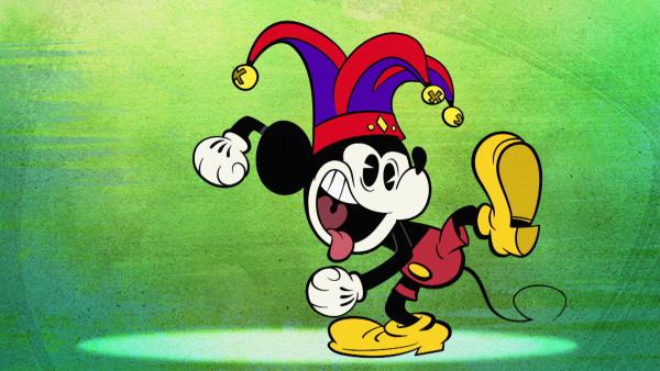 Bild 1 von 5: Micky erleidet eine Identitätskrise, nachdem er feststellt, dass alle seine Freunde einen für sie typischen Hut tragen, nur er nicht.