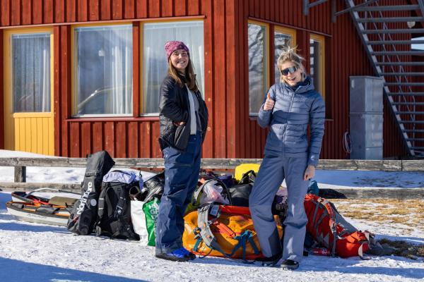 Bild 1 von 20: Voll motiviert sind Lisa und Toni. Die Reise kann losgehen.