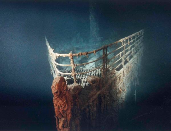 Bild 1 von 9: Erst 1985 wurde das Wrack der Titanic entdeckt und seitdem von mehreren Tauchexpeditionen untersucht.