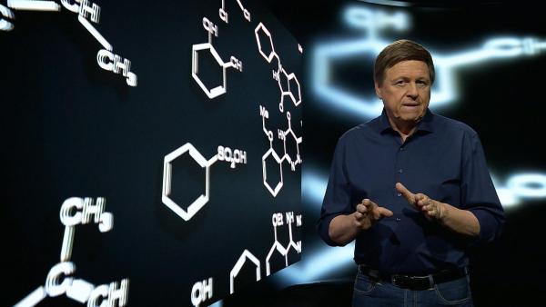 Bild 1 von 3: Prof. Dr. Ulrich Walter erklärt, wie chemische und physikalische Gesetze helfen, das Universum und unsere Herkunft zu begreifen.