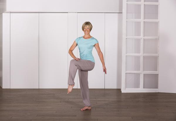 Bild 1 von 9: Vitaltraining für Kopf und Körper mit Gabi Fastner.