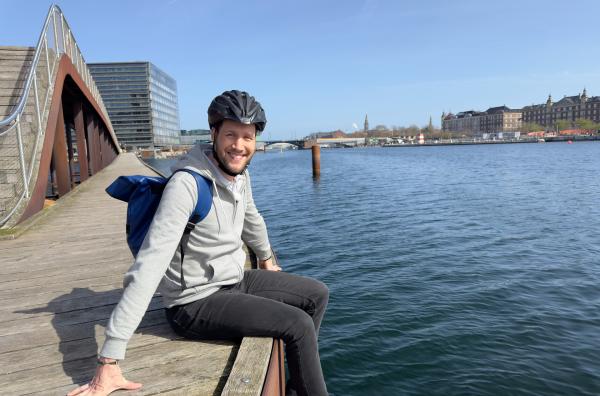 Bild 1 von 2: Reporter Sven Kroll genießt seinen Städtetripp in Dänemarks Landeshauptstadt am Ufer der Ostsee.