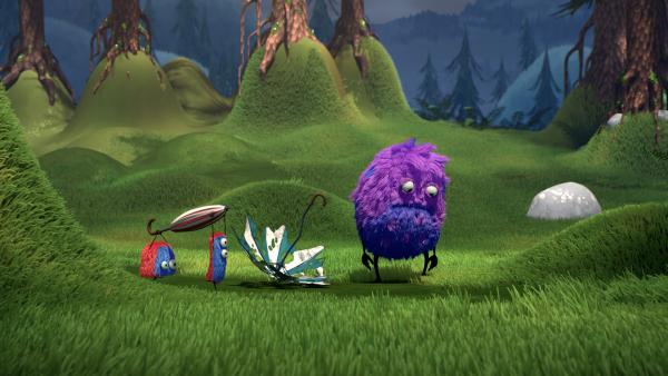 Bild 1 von 3: Strit weiß nicht, wie er Kiwi wiederfinden soll.