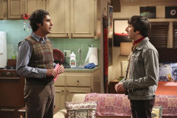 Bild 1 von 19: Der Konflikt zwischen Raj (Kunal Nayyar, l.) und Howard (Simon Helberg, r.) droht zu eskalieren, und dann müssen sie auch noch zusammenarbeiten, um Halleys Geburtstagsfeier zu organisieren ...