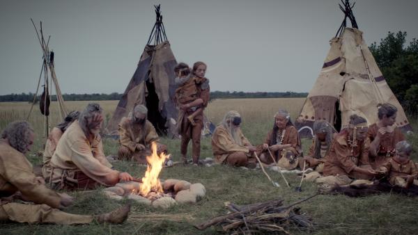 Bild 1 von 4: So soll er ausgesehen haben - der Lagerplatz der Gruppe von Jama in Willendorf.