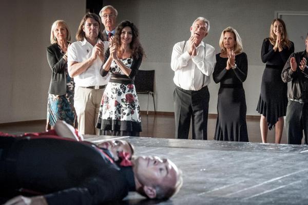 Bild 1 von 28: Im Bild (v.li.): Liliane Zillner (Laura Westreicher), Heinz Marecek (Hannes Kofler), Andrea L?Arronge (Gräfin Schönberg), Alex Zaglmaier (Günther Weinzierl).