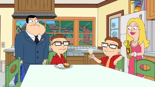 Bild 1 von 8: (v.l.n.r.) Stan Smith; Steve-arino; Steve Smith; Francine Smith