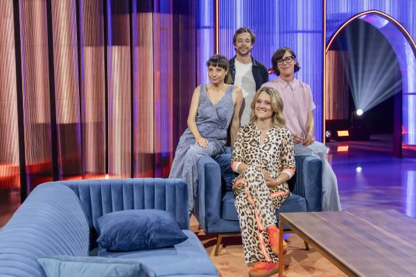 Bild 1 von 9: Von links: Nina Sonnenberg (FIVA), Tobias Krell (Checker Tobi), Lisa Feller und Eva Karl Faltermeier.
