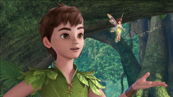 Bild 1 von 11: Peter Pan und Tinker Bell.