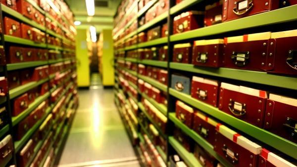 Bild 1 von 4: Streng geheim: Millionen Dokumente lagern im Londoner Nationalarchiv. Die Geheimakte Foxley war lange unter Verschluss. Erst 1998 wurde sie veröffentlicht.