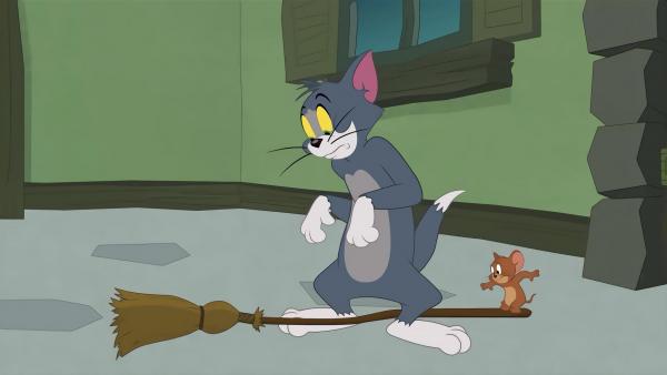 Cartoon Skizzen von Tom und Jerry