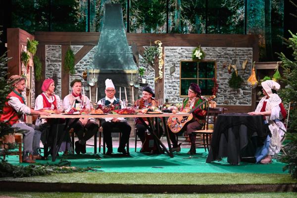 Bild 1 von 6: (v.l.n.r.) Cossu; Mirja Boes; Oliver Pocher; Hans-Joachim Heist; Volker \