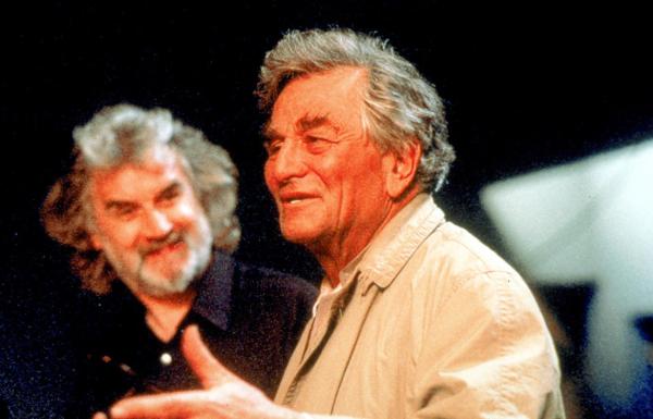 Bild 1 von 2: Im Bild (v.li.): Billy Connolly (Findlay Crawford), Peter Falk (Inspektor Columbo).