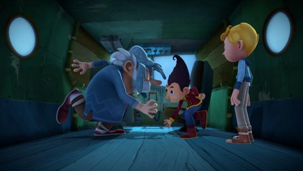 Bild 1 von 6: Tashi trifft seinen lang ersehnten Großonkel wieder.