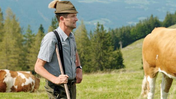 Bild 1 von 11: Im Bild: Josef Eisl, Leonsbergalm.