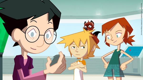 Bild 1 von 3: Thomas weiß, wie man den Wilderern auf die Spur kommen kann.© KiKA/Gaumont-Alphanim - Honorarfreie Verwendung gemäß AGB im redaktionellen Zusammenhang mit genannter Sendung bei Nennung \