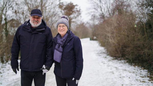 Bild 1 von 12: Im Bild: Renate und Walter Kaufmann sind seit 51 Jahren glücklich verheiratet.