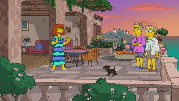 Bild 1 von 22: (v.l.n.r.) Christine Baranski; Michael; Smithers