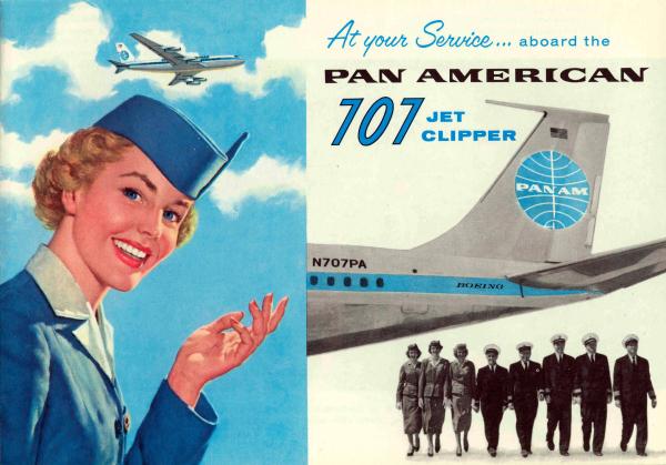 Bild 1 von 2: Die Einführung der Boeing 707 war ein Quantensprung für Pan Am und für die Zivilluftfahrt.