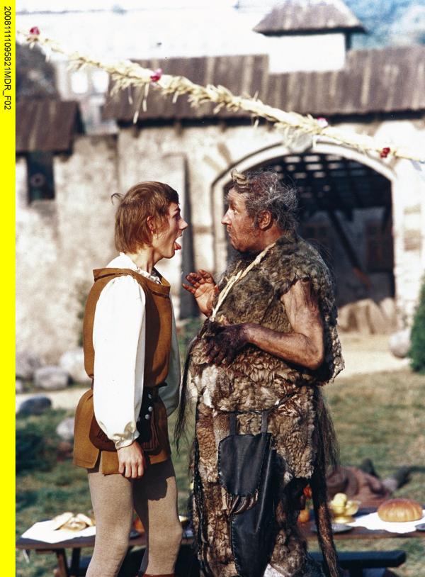 Bild 1 von 2: v.l.n.r.: Hans-Joachim Frank (Jakob), Dieter Franke (Teufel).