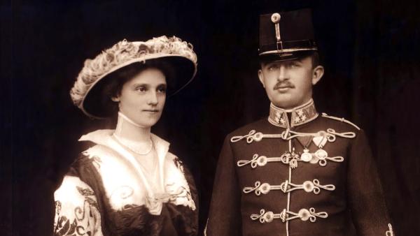 Bild 1 von 5: Kaiser Karl und Zita.