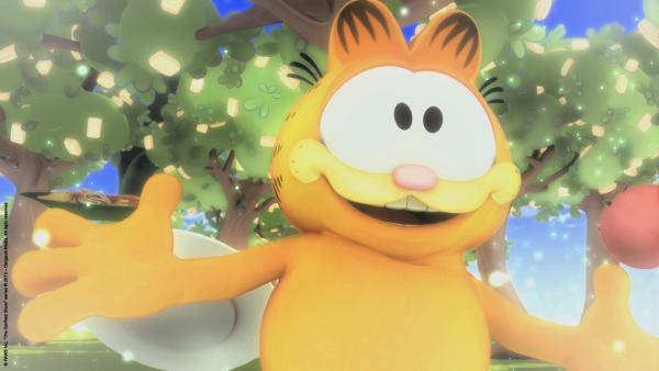 Bild 1 von 3: Garfield im Lasagneglück