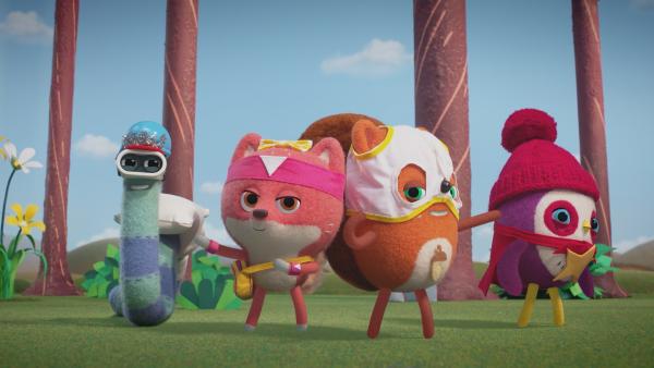 Bild 1 von 3: Mit Mut wird alles superheldenmäßig gut!