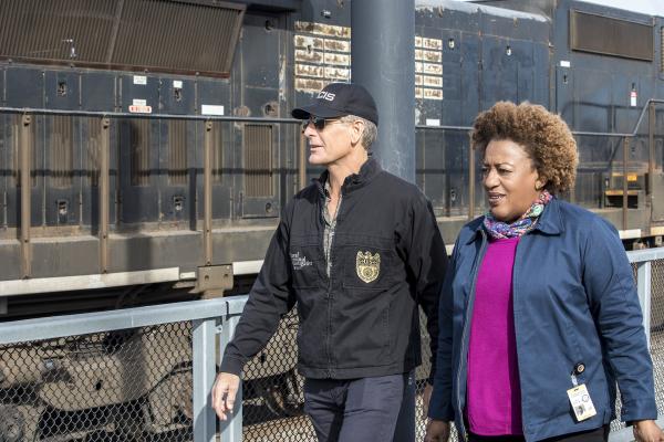 Bild 1 von 6: (v.l.n.r.) Dwayne Pride (Scott Bakula); Dr. Loretta Wade (CCH Pounder)