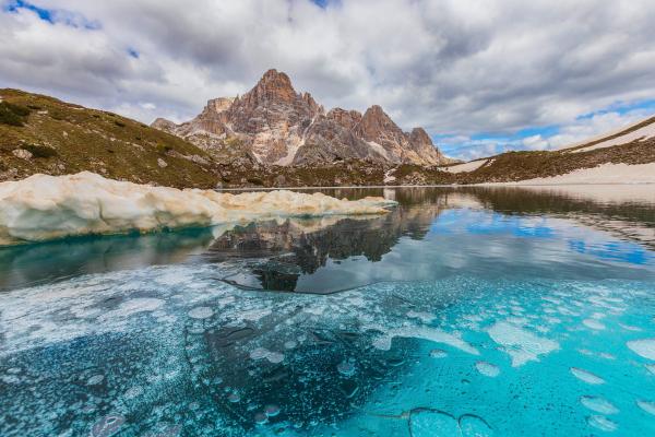 Bild 1 von 1: Die globale Erwärmung verändert das Bild der Alpen.
