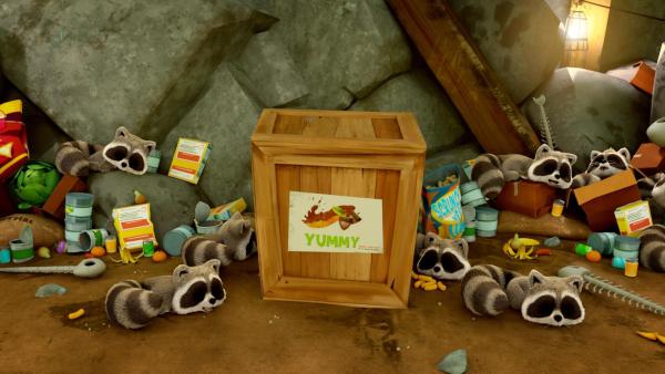 Bild 1 von 6: Grizzy und die Lemminge