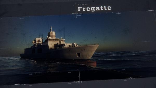 Bild 1 von 14: Moderne Fregatte der deutschen Marine: weltweit einsetzbar, aber nur bedingt auf der Ostsee.