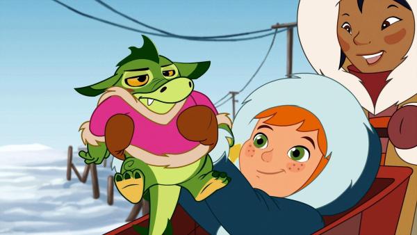 Bild 1 von 19: Im Bild: Der völlig verfrorene Hektor beschwert sich bei Lilli.