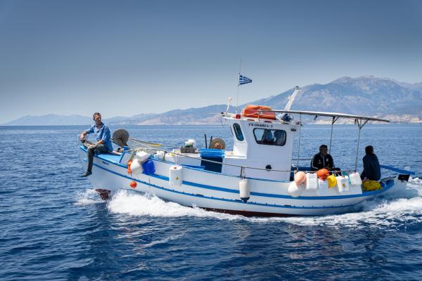 Bild 1 von 8: Dirk Steffens in Griechenland auf Spuren der sagenumwobenen Purpur-Produktion.