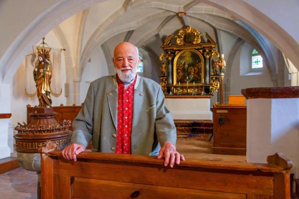 Bild 1 von 15: Im Bild: Sepp Forcher, Unterkirche Haigermoss.
