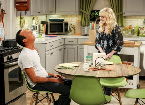 Bild 1 von 8: Stuart (Kevin Sussman, l.); Bernadette (Melissa Rauch, r.)