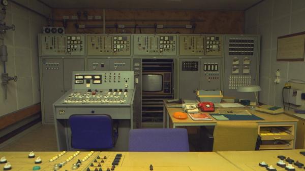 Bild 1 von 4: Die Schaltzentrale des ehemaligen NVA-Bunkers Garzau, die unterirdische Logistikzentrale der NVA für den Kriegsfall.