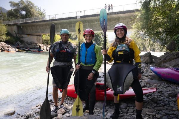 Bild 1 von 9: Im Bild: Armin Zöttl, Marlies Raich, Lilli Prein.