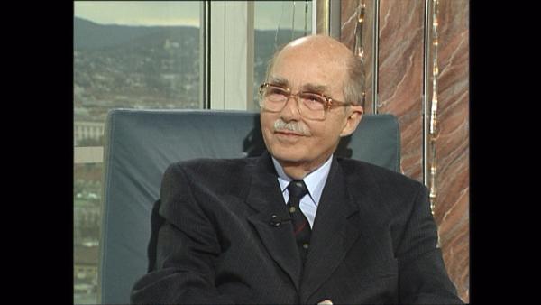Bild 1 von 17: Im Bild: Historisches Interview Otto Habsburg.