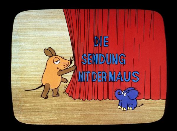 Bild 1 von 3: Die Maus und ihr Freund , der kleine blaue Elefant