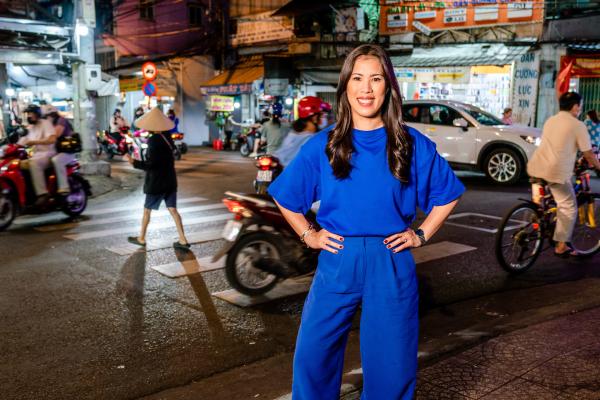 Bild 1 von 11: Aber man kann sich nicht vorstellen, was für ein Gewimmel in den Straßen der 14-Millionen-Menschen-Metropole Ho-Chi-Minh-City herrscht.