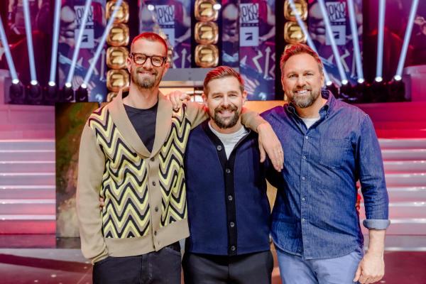 Bild 1 von 3: (v.l.n.r.) Joko Winterscheidt; Klaas Heufer-Umlauf; Steven Gätjen