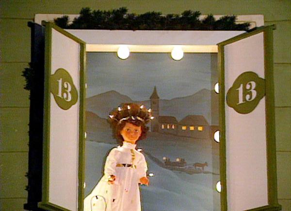 Bild 1 von 17: Im Bild: Advent-Türl, Gemeinde Steinbach an der Steyr.